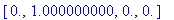 vector([0., 1.000000000, 0., 0.])