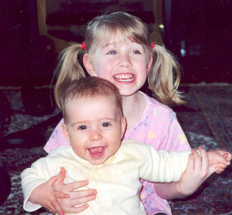 Alex and Aurora, March 2002